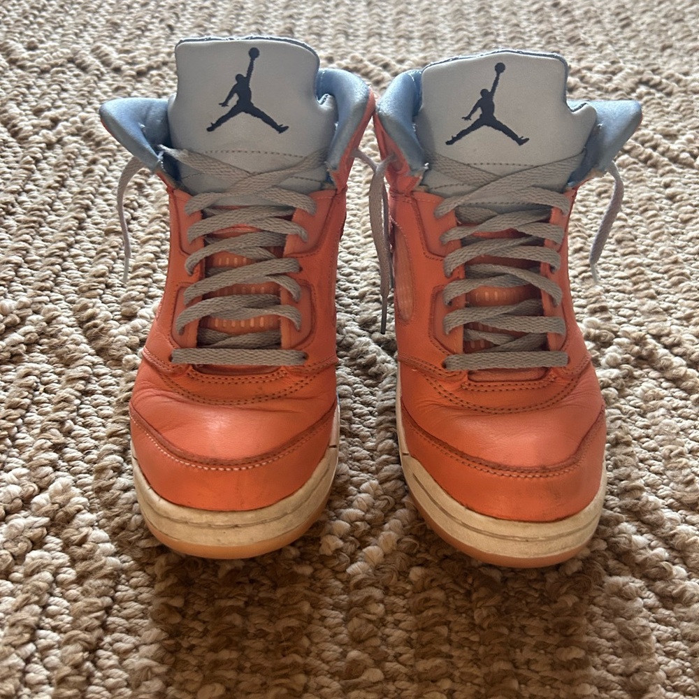 DJ Khaled x Air Jordan 5 Retro ‘We The Best – Crimson Bliss’ Unfading Sneaker